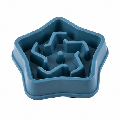 Pet Slow Food Bowl Multiple Colours & Shapes