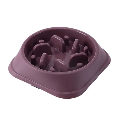 Pet Slow Food Bowl Multiple Colours & Shapes