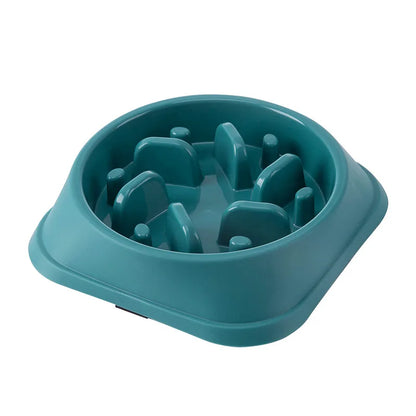 Pet Slow Food Bowl Multiple Colours & Shapes