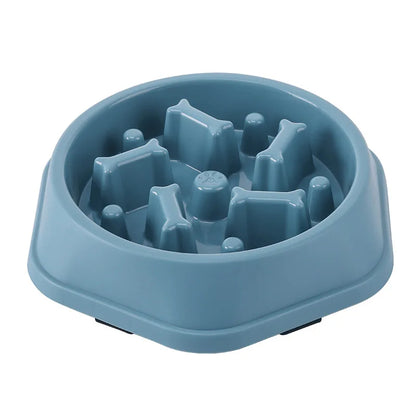 Pet Slow Food Bowl Multiple Colours & Shapes