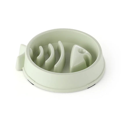 Pet Slow Food Bowl Multiple Colours & Shapes