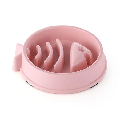 Pet Slow Food Bowl Multiple Colours & Shapes