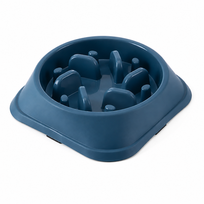 Pet Slow Food Bowl Multiple Colours & Shapes